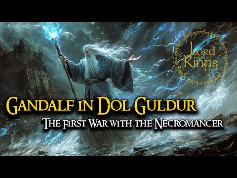Gandalf in Dol Guldur - The First War with the Necromancer   |  LOTR Lore | Audio Story