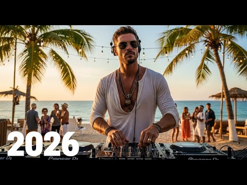 Tropical Sunset Mix 2026 Deep House Chill Out Summer Lounge Music Warm Breeze Ocean Waves