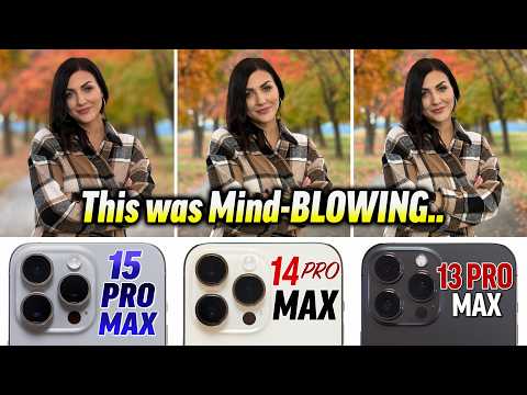 15 Pro Max vs 14 & 13 Pro Max: Blind Camera Test!
