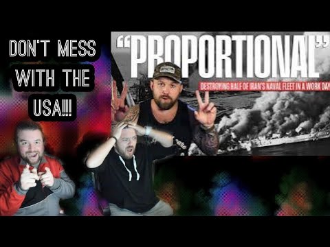 US Army Veteran Reacts To "America Obliterates Half Of Iran's Navy | The Fat Electrician"