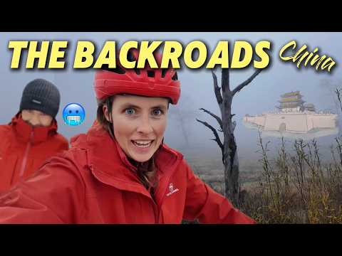 CHINA BIKE TOUR GONE WRONG?? Caught off guard by winter in the remote northern mountains! ❄️