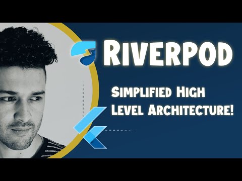 Flutter High Level Simplified Architecture with Riverpod