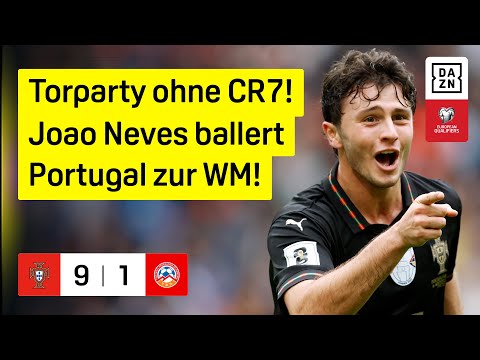 Portugal - Armenien | European Qualifiers | DAZN Highlights