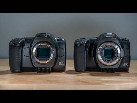 Blackmagic 6K Full Frame vs 6K G2 - A Detailed Technical Comparison