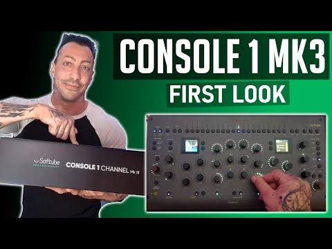 Softube Console 1 MK III FIRST LOOK!!
