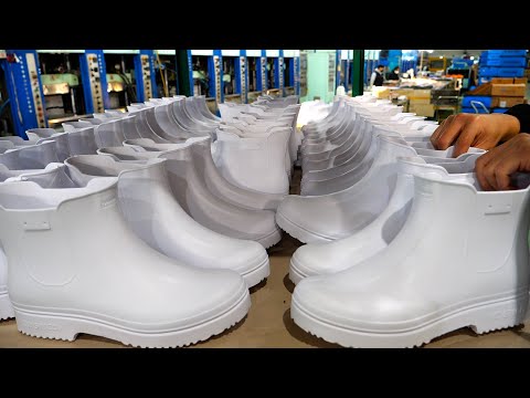 Woman Crafts Gorgeous Summer Sandals in Korea’s Giant Rain Boot Factory | Start to Finish