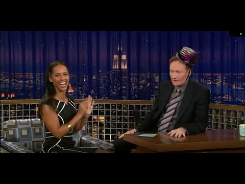 ALICIA KEYS RARE interview @ Late Night with Conan O'Brien   10/07/2008
