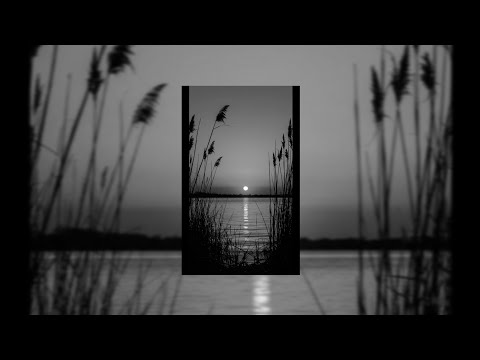 Calm Charcoal Sunset Drawing — Peaceful Nature Art#natureart