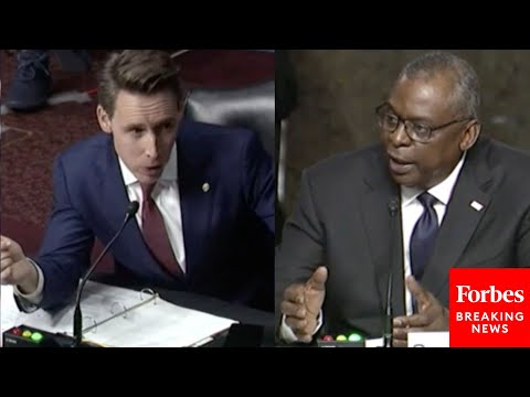 'Actually, I Didn't Ask You A Question': Hawley Snaps At Lloyd Austin, Shares Angry Exchange