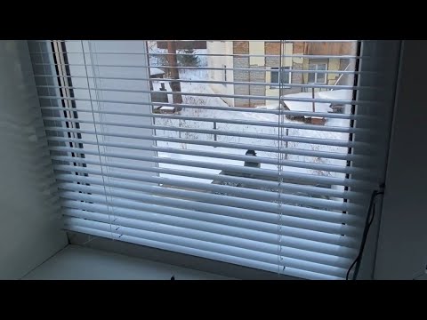 Как установить #жалюзи Бинар на створки пластикового окна. В помощь инструкции.
