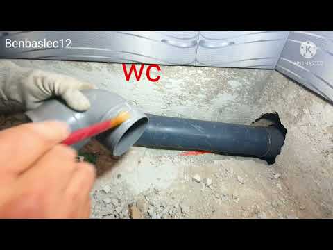 Installation and distribution of sewage pipes in the bathroom