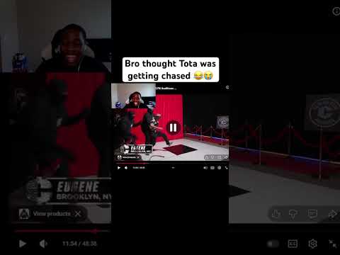 Tyriek1n0 thought Tota was getting chased #funny #druski #subscribe #tota #streamer #stream #clips