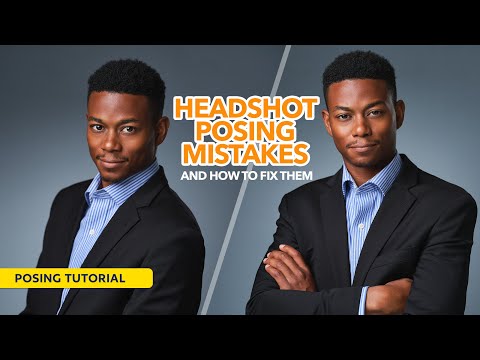 3 Posing Mistakes Every Headshot Photographer Should Avoid with Gary Hughes