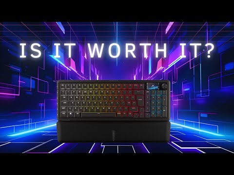 This Keyboard Has a Secret LCD Screen!