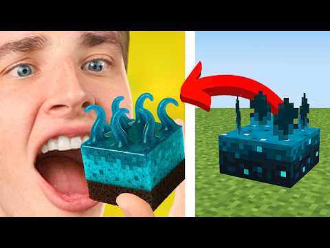 Eating Minecraft in Real Life!