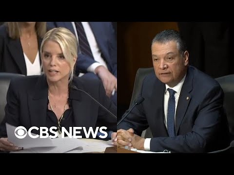 Watch: Pam Bondi clashes with Sen. Padilla, deflects his questions at Senate hearing