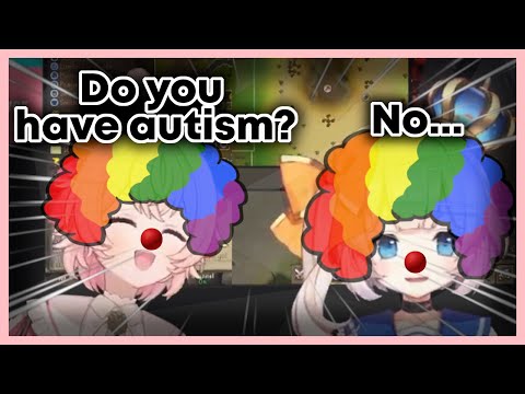 Clown to clown communication with @PipkinPippa and @MARIMARI_EN