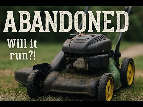 Abandoned JS63 Mower Gets Another Chance