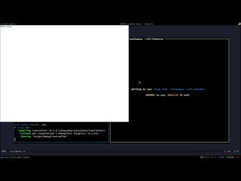 Building a simple text editor with iced, a cross-platform GUI library for Rust
