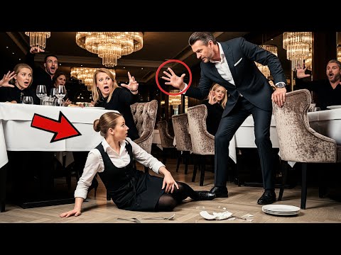 Milliardär Ohrfeigt Schüchterne Kellnerin – Was Sie Als Nächstes Tat Ließ Ihn Erzittern