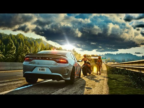 BeamNG Drive - Dangerous Overtaking Crashes #9