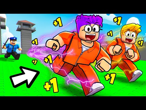Every Second +1 SPEED In Roblox PRISON!? (SECRET ENDING UNLOCKED!)