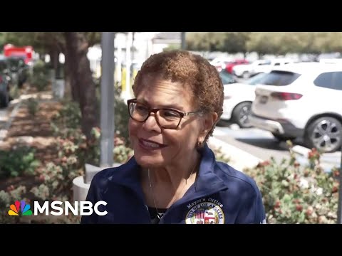 Mayor Bass: I don’t know what in the world 2,000 national guard, 700 marines would be doing in L.A.