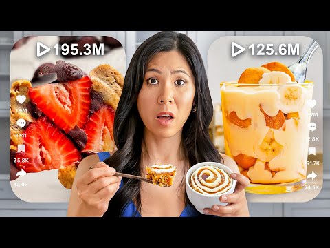 I Tested the LAZIEST TikTok DESSERT Recipes! 🥱