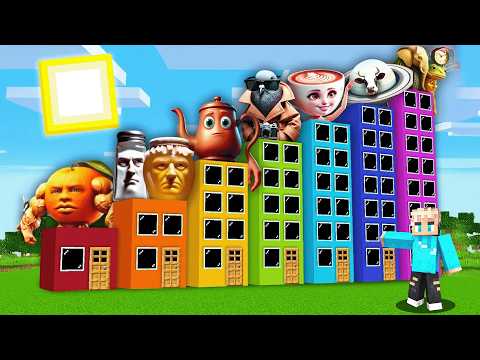 WÄHLE NICHT den FALSCHEN BRAINROT TURM in Minecraft!