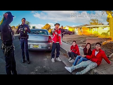 Police Find Teens with Weapons During Crazy Traffic Stop