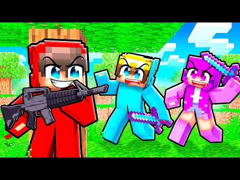 I Secretly Used GUNS in a Minecraft Speedrun…