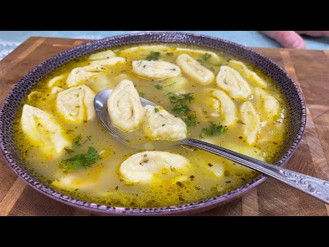 I make this SOUP 3 TIMES A WEEK! Everyone is DELIGHTED and asks for more GARLIC DUMPLING SOUP AGA...