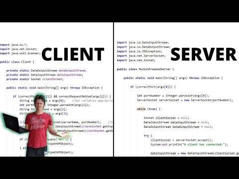 Java Socket Programming Client Server Messenger