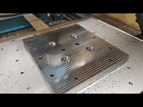 Pushing a Budget CNC Router to Its Limits – Cutting Steel!