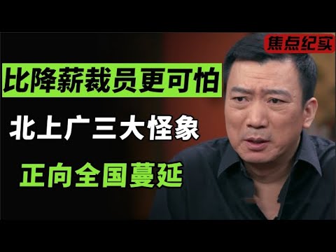 比降薪裁员更可怕，北上广三大怪象正向全国蔓延？建议所有人都看看！#圆桌派 #窦文涛 #梁文道 #周轶君 #马家辉 #马未都 #张立宪
