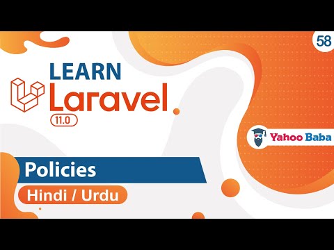 Laravel Policies Tutorial in Hindi / Urdu