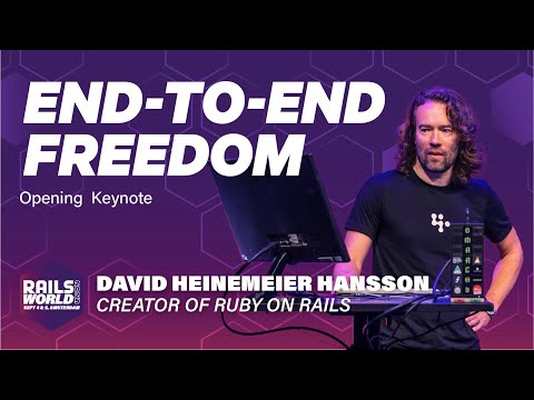 Rails World 2025 Opening Keynote - David Heinemeier Hansson