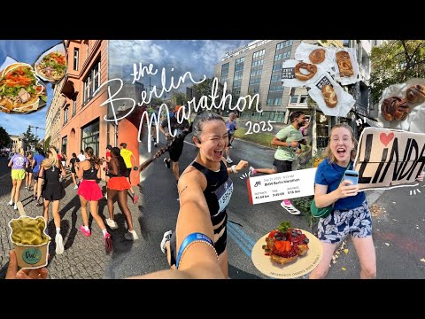 The Berlin Marathon | carb loading, weight gain, my mental health + anxiety, a 16 min PB + tips