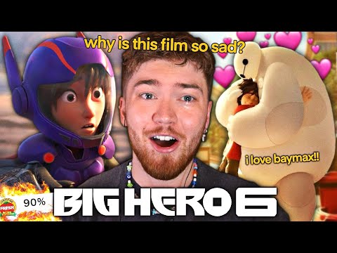 Crying BIG TEARS for BAYMAX!! | BIG HERO 6 (2014) | *First Time Watching* | REACTION
