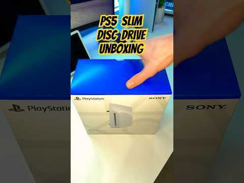 PS5 Slim Disc Drive Unboxing!