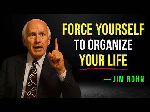 Force Yourself to Take Control & Organize Your Life - Jim Rohn Motivation