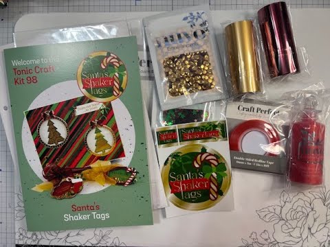 Monday's with Mary Ep 90, Tonic Studios Craft Kit #98