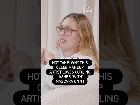 Makeup artist tip for the most fluttery lashes #beautypodcast #emilywoodmakeup #mua #beautytips