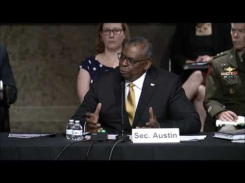 Senator Hawley Questions Secretary Austin, General Milley on Deterring Chinese Aggression in Taiwan