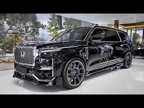 New 2026 Honda Black Luxury SUV – Full Reveal & Walkaround