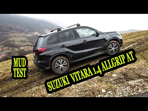 Suzuki New Vitara 1,4 Boosterjet AT Allgrip Mud Test #1 | slow climb | winter tires