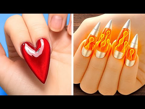 CRAZY NAILS DESIGN IDEAS 💅 Hand and Feet Care Hacks You’ll Love 🦶🖐️