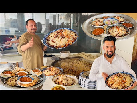 Kabuli Pulao Full Recipe and Roosh recipe at Darbar Restaurant | Authentic Afghan Food | Street food