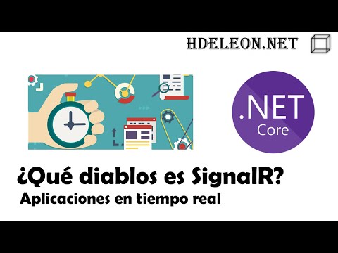 ¿Qué diablos es SignalR? | Aplicaciones en tiempo real en .Net Core