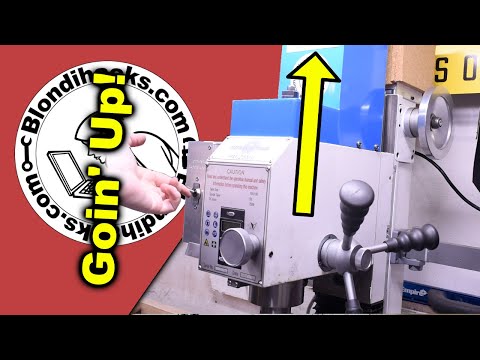 Power Z Feed For The Head on a PM25 Milling Machine!